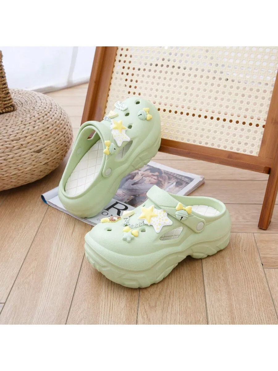 Fashionable Thick-Soled Hollow Out Shoes for Women