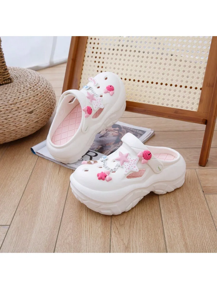 Fashionable Thick-Soled Hollow Out Shoes for Women