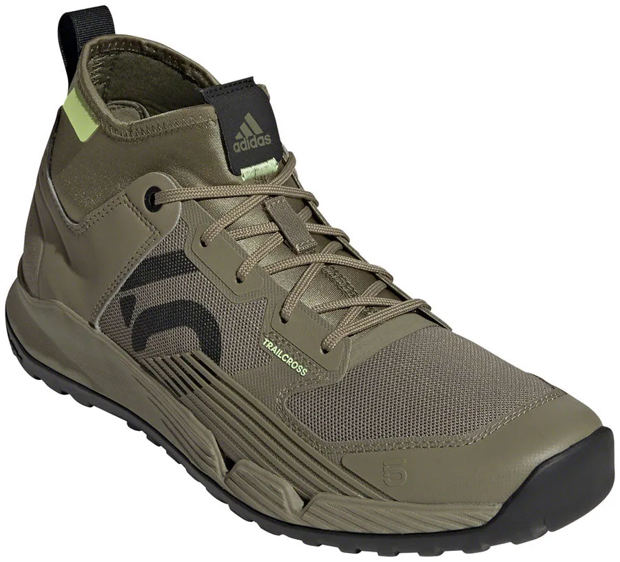 Five Ten Five Ten Trailcross XT Flat Shoe - Men's, Orbit Green/Carbon/Pulse Lime