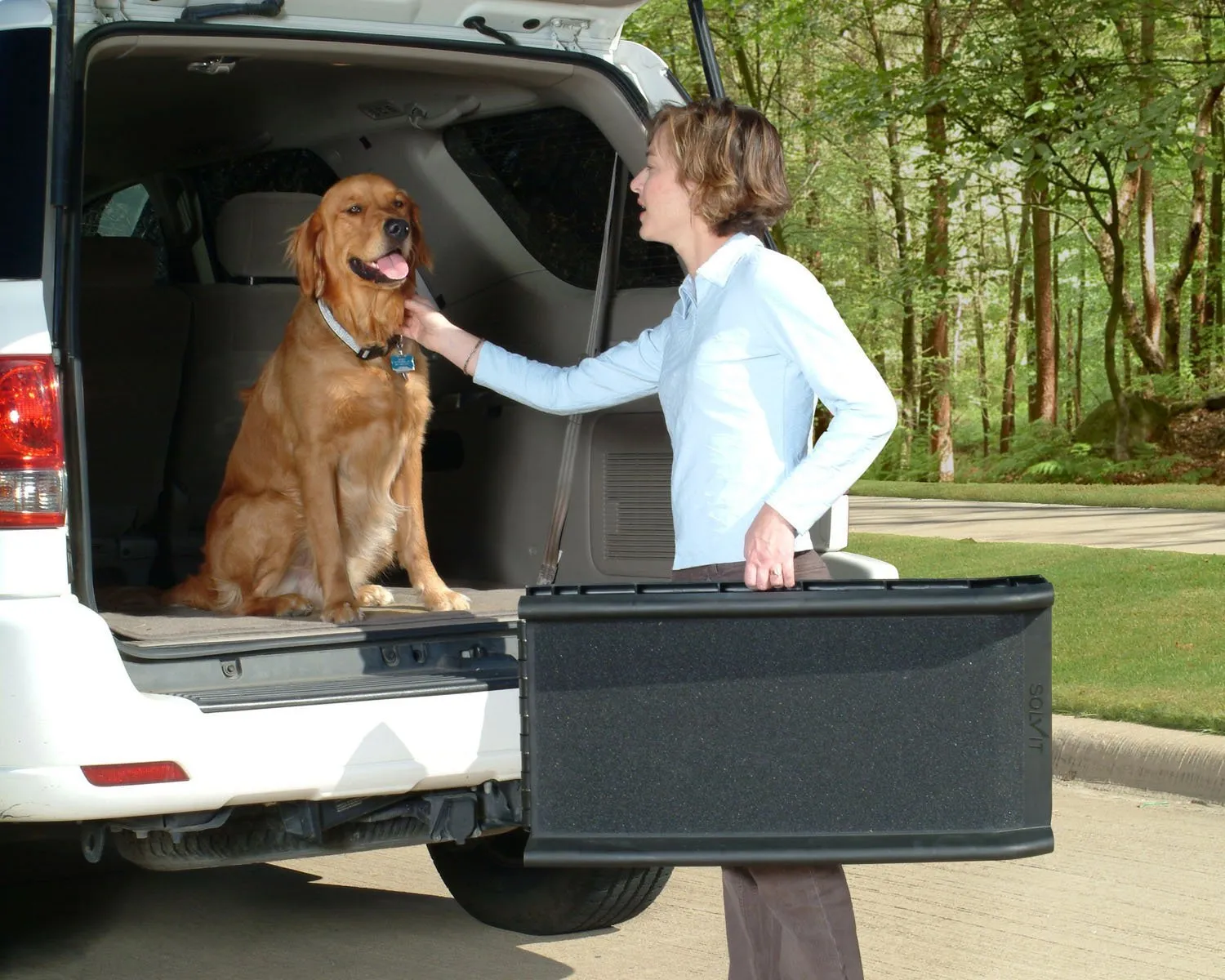 Folding Pet Ramp - Black