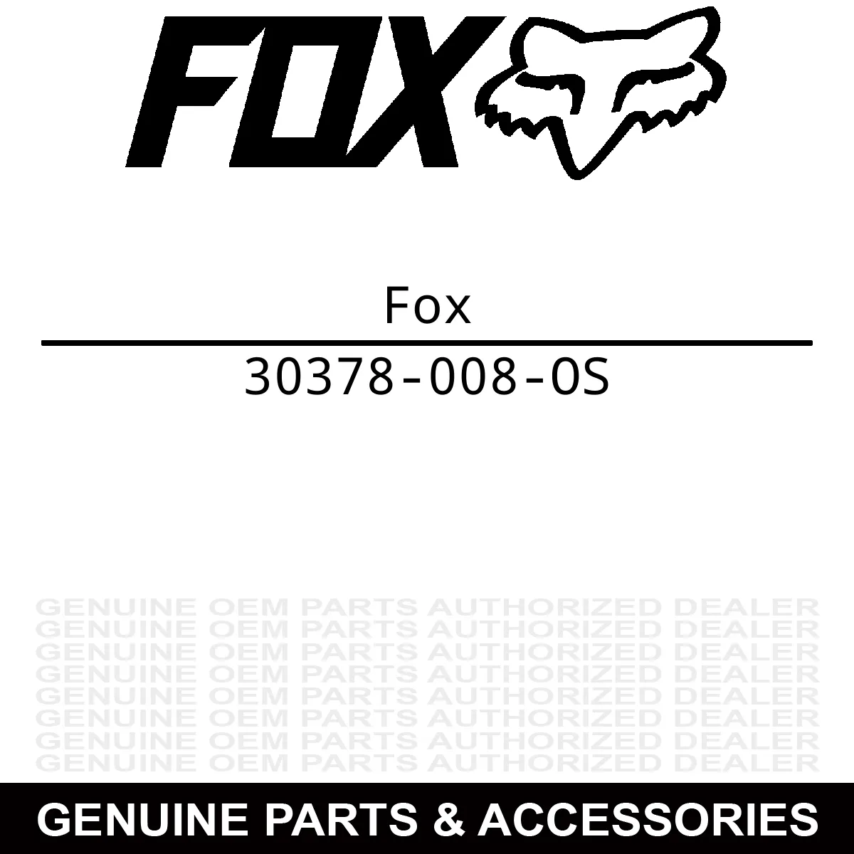 Fox Racing  Motion Boot Strap Kit Replacement Plastic Offroad - One Size