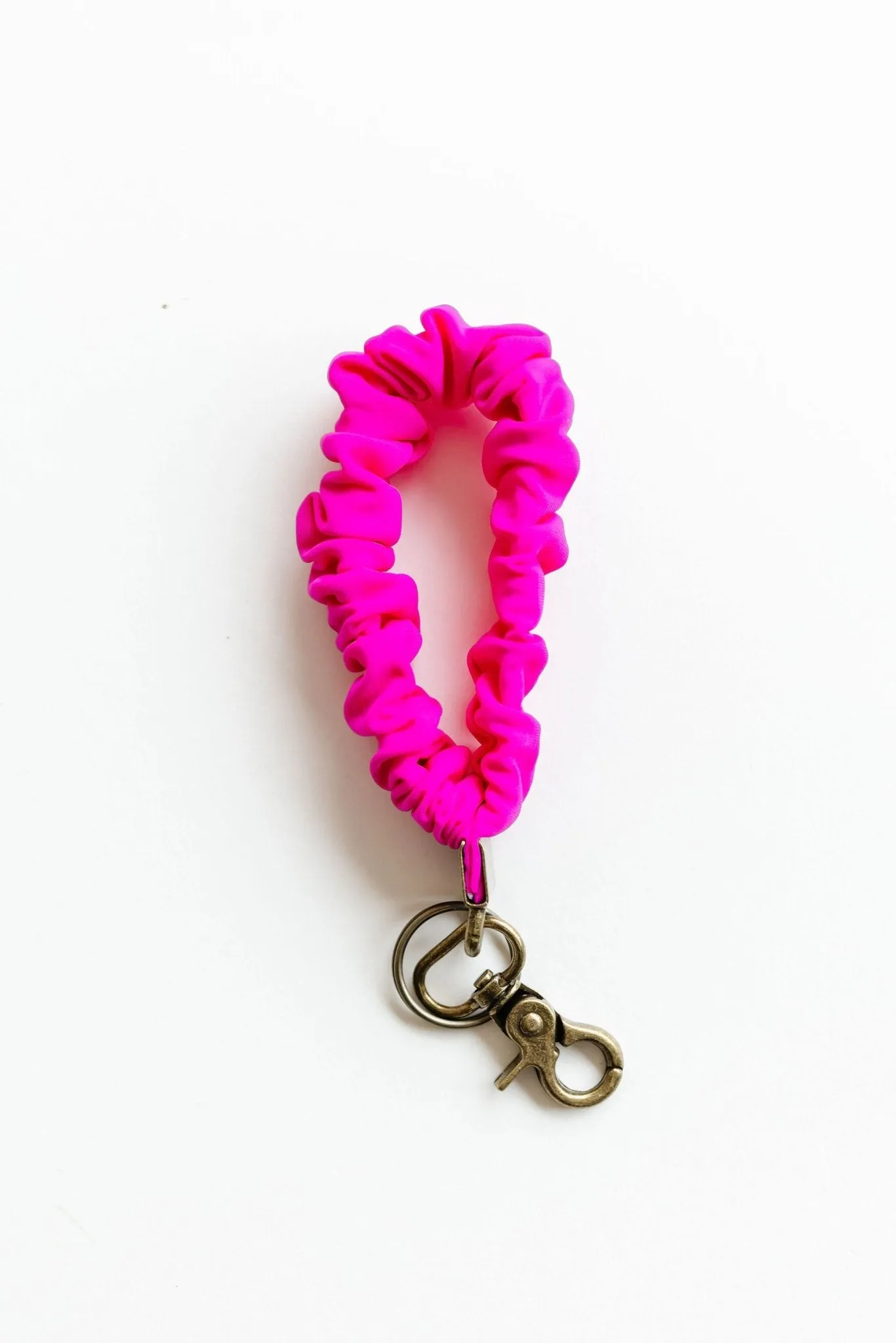 Fuchsia Athletic Keychain