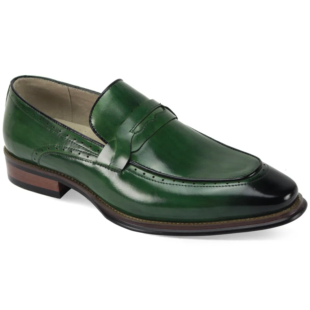 Giovani Genuine Leather Slip on Shoes