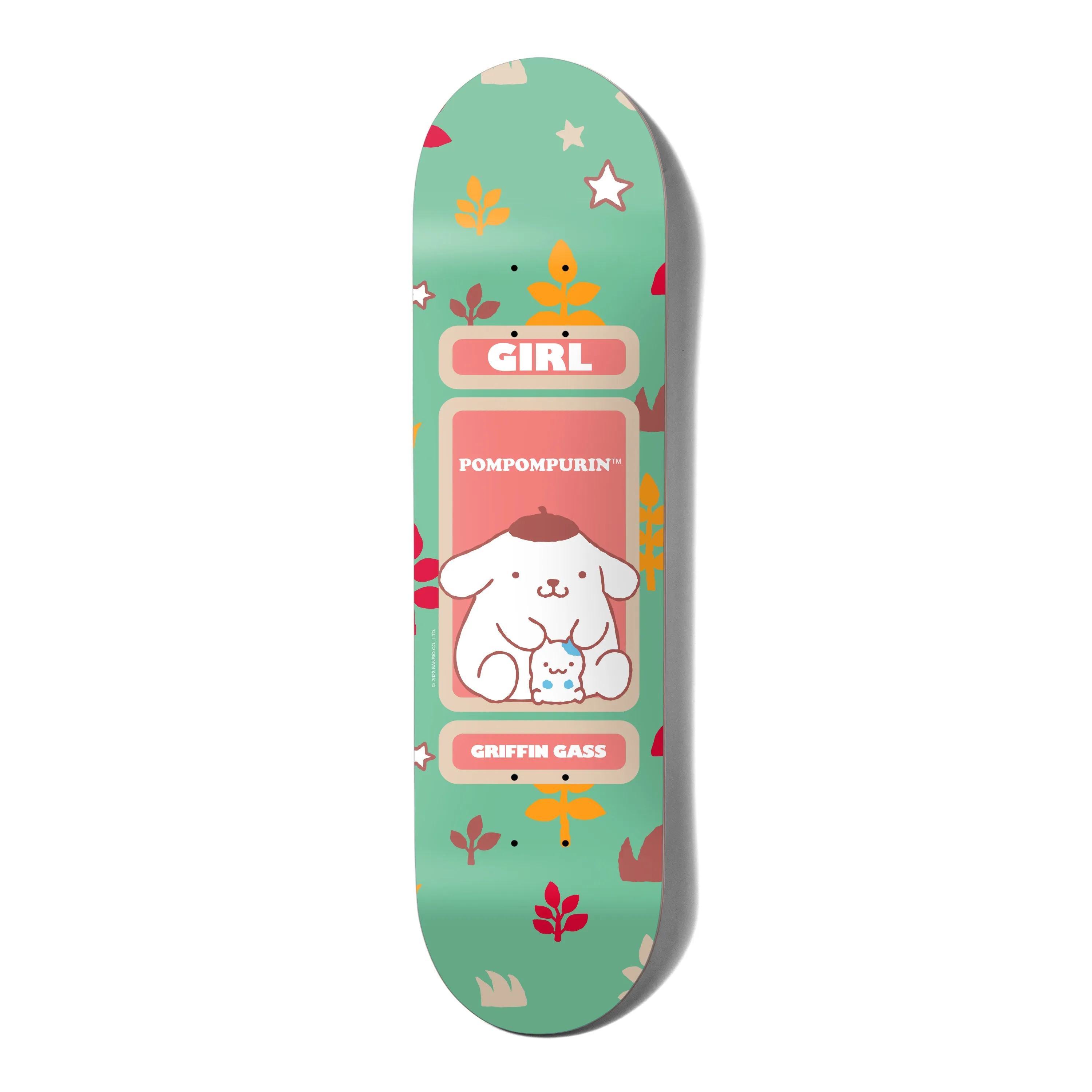 Girl Deck Hello Kitty and Friends Griffin Gass 8.25"