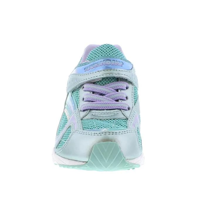 Glitz Kid's Glitter Athletic Trainer - Mint/Lavender