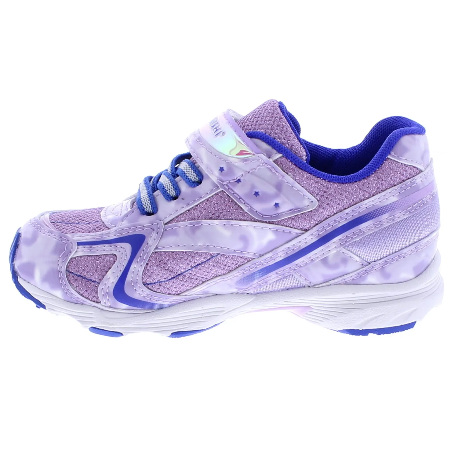 Glitz Kid's Glitter Athletic Trainer - Purple/Blue