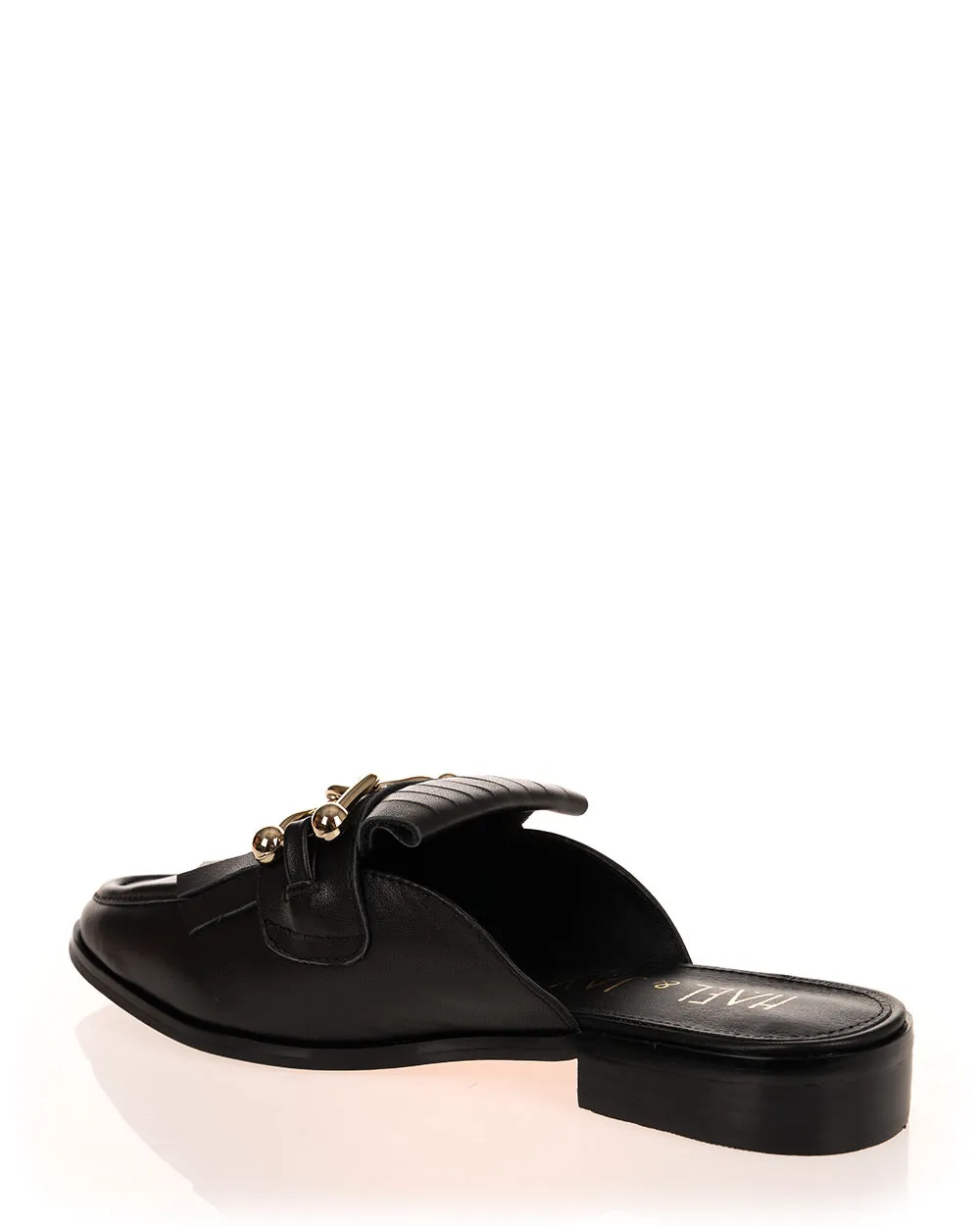 Hael & Jax Kings Black Mule