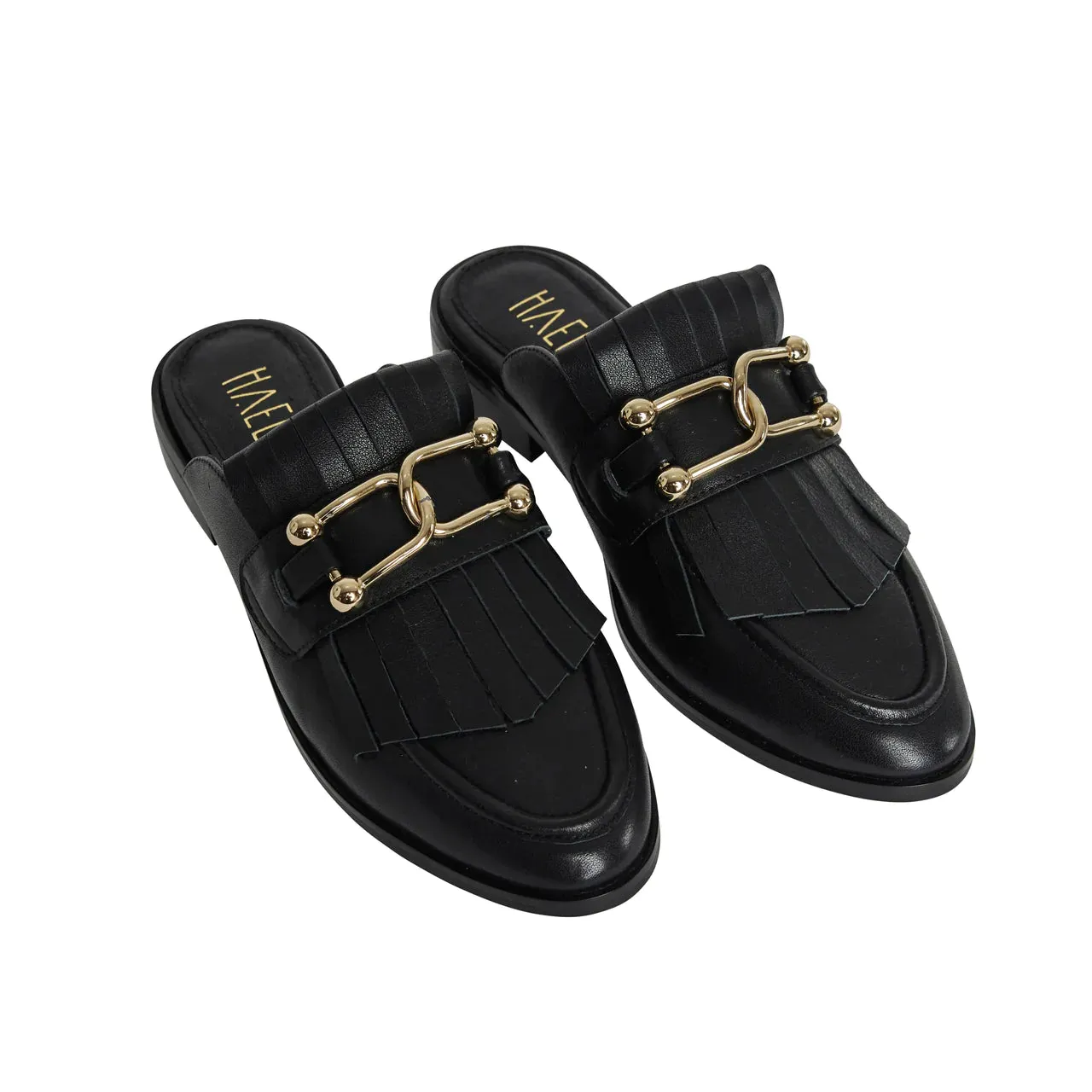 Hael & Jax Kings Black Mule