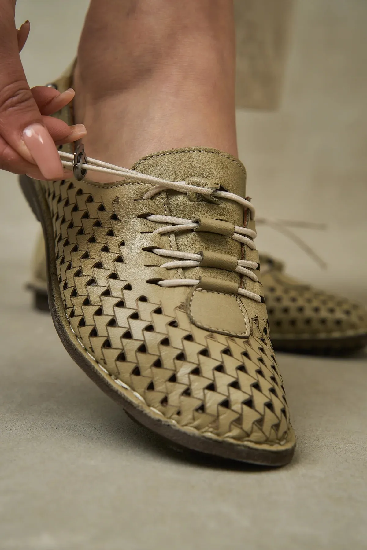 Handcrafted Leather Walking Shoes