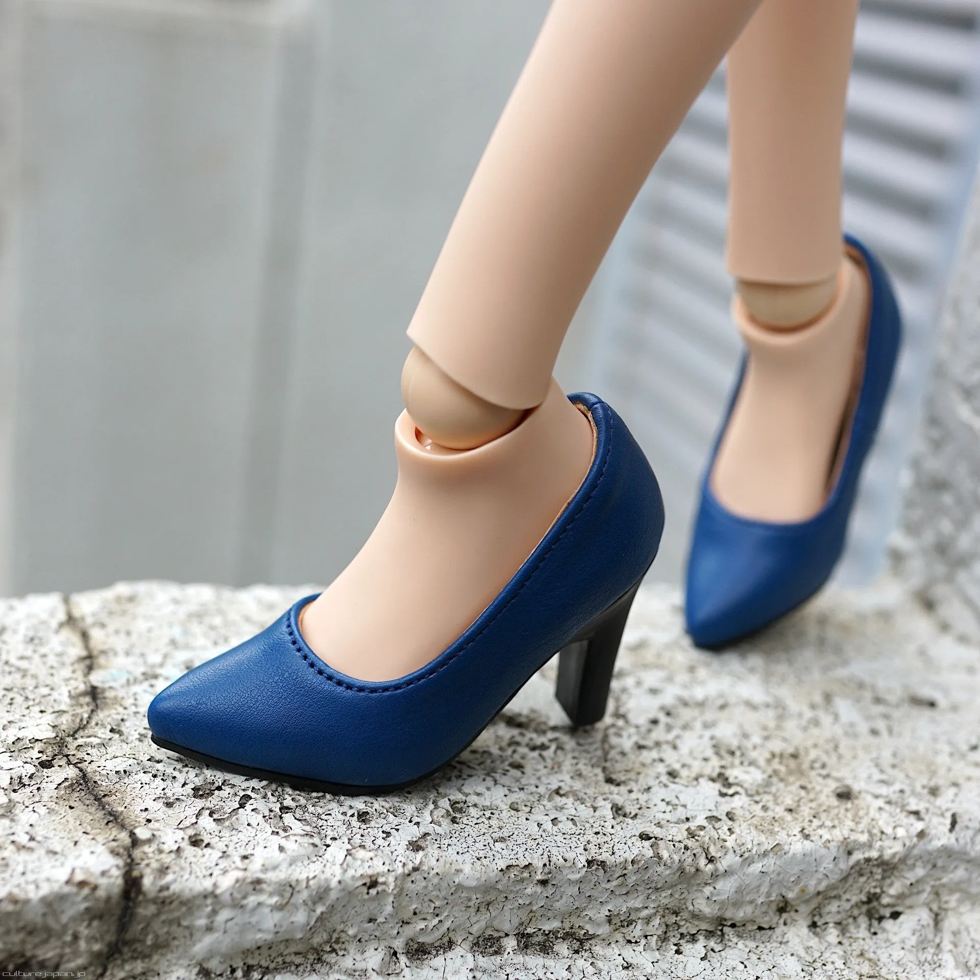 High Heel Shoes Blue