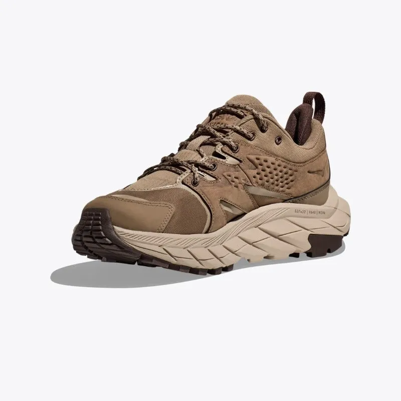 HOKA Anacapa GTX Low Mens Walking Shoe - Dune/Oxford Tan