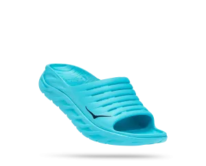 Hoka Ora Recovery Slide Color: Scuba Blue / Bellwether Blue