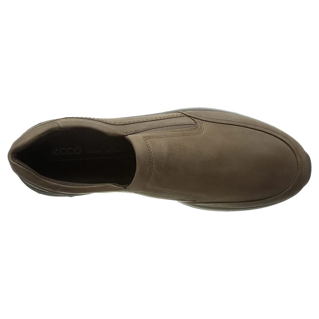 Irving Nubuck Leather Men's Slip-On Shoes