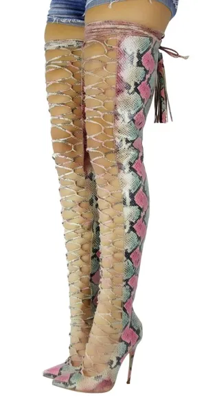 JAYDA SNAKE MULTI BLUSH