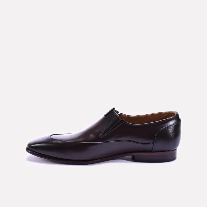 Julian Brown Slip On Dress Shoes 0111146