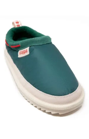 Kappa 222 Banda Green/Eggnog Slip-On Mule Slippers