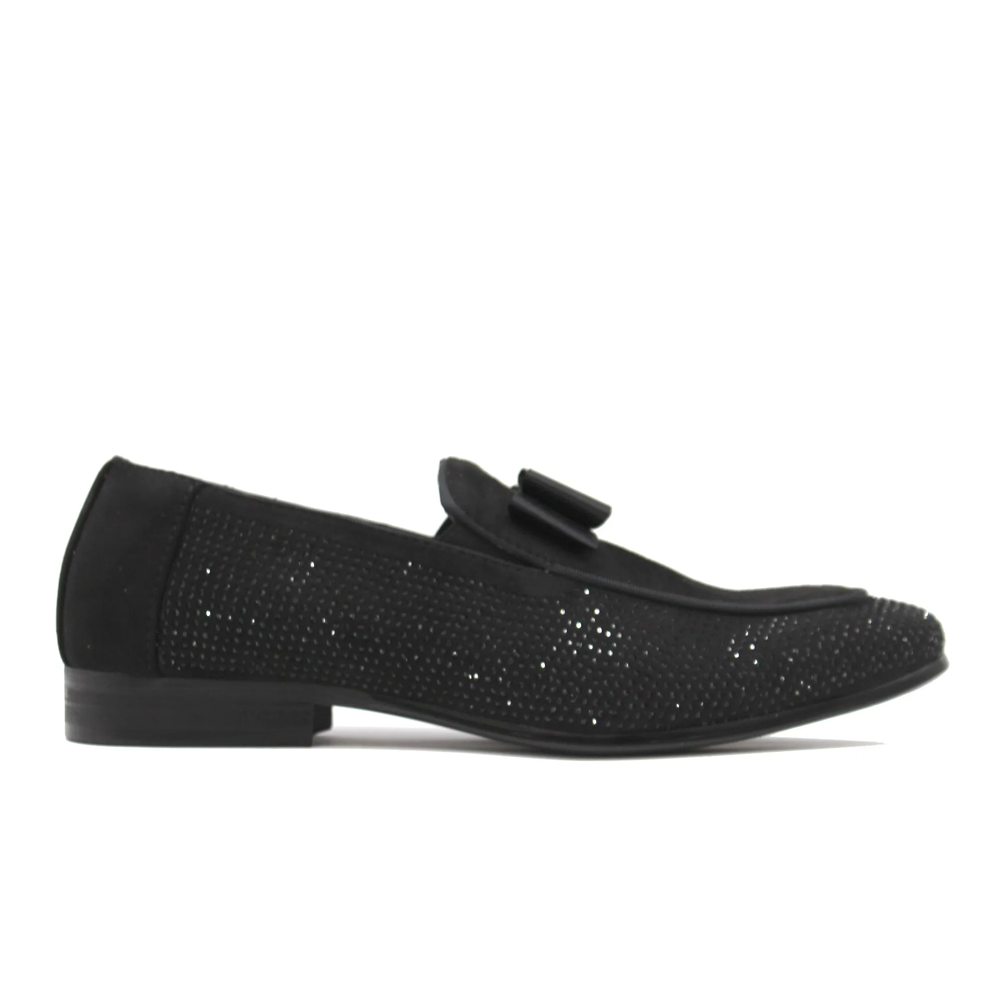 LA MILANO,MOC TOE-SLIP ON-SLF-SHOES-A122508-BLACK