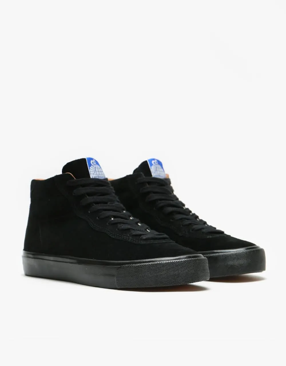 Last Resort AB VM001 Suede Hi Skate Shoes - Black/Black