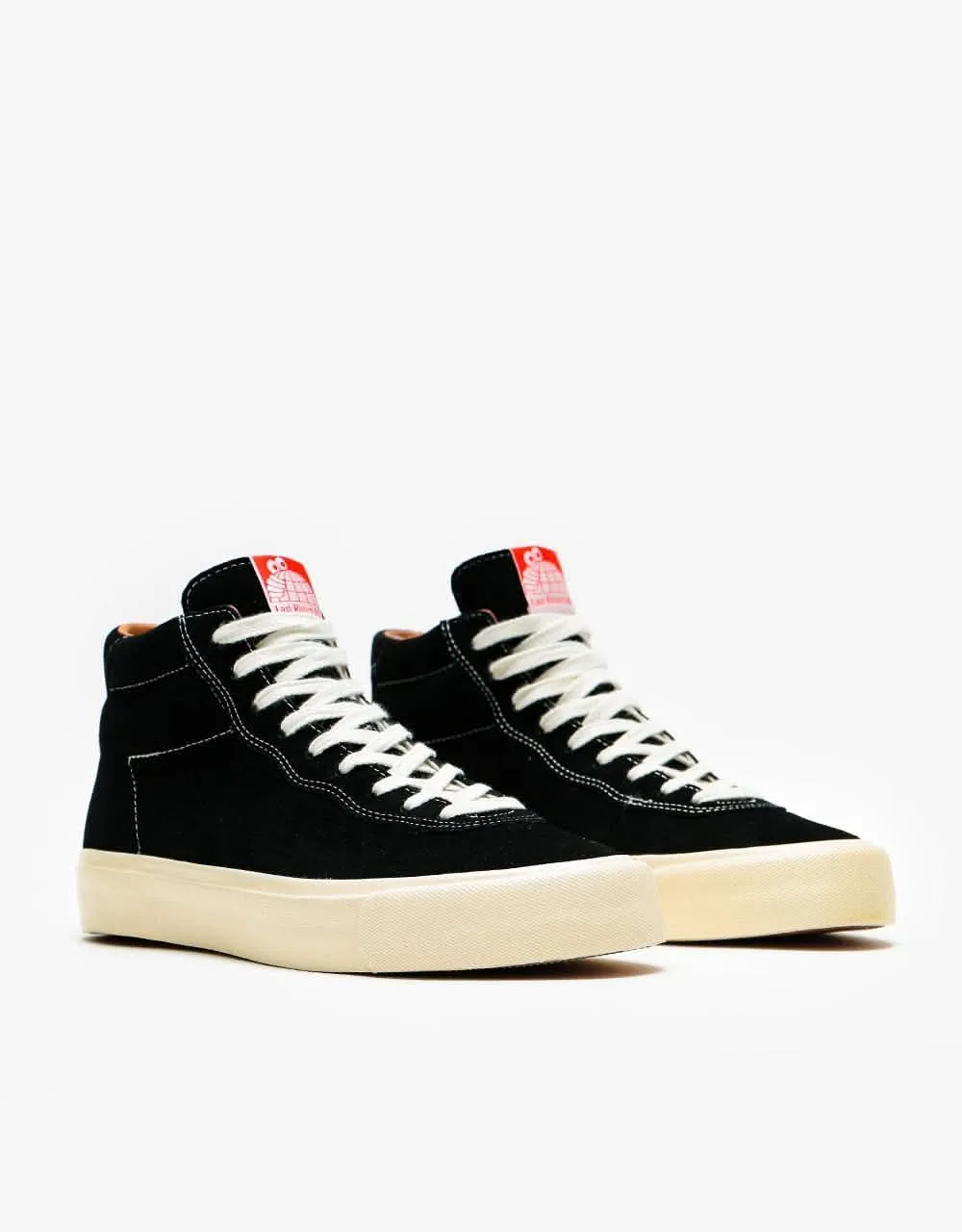 Last Resort AB VM001 Suede Hi Skate Shoes - Black/White