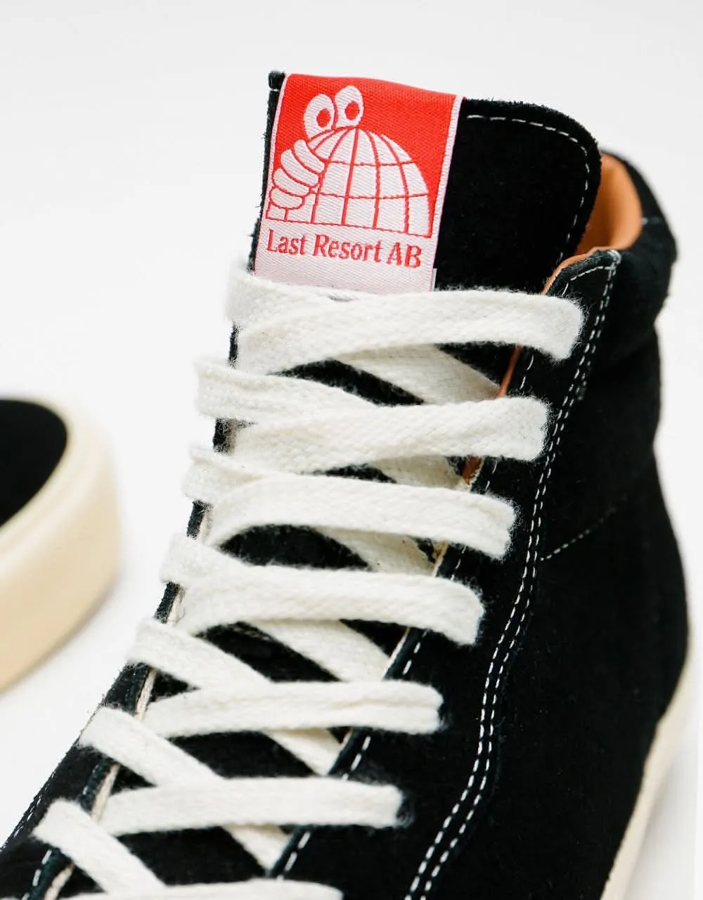 Last Resort AB VM001 Suede Hi Skate Shoes - Black/White