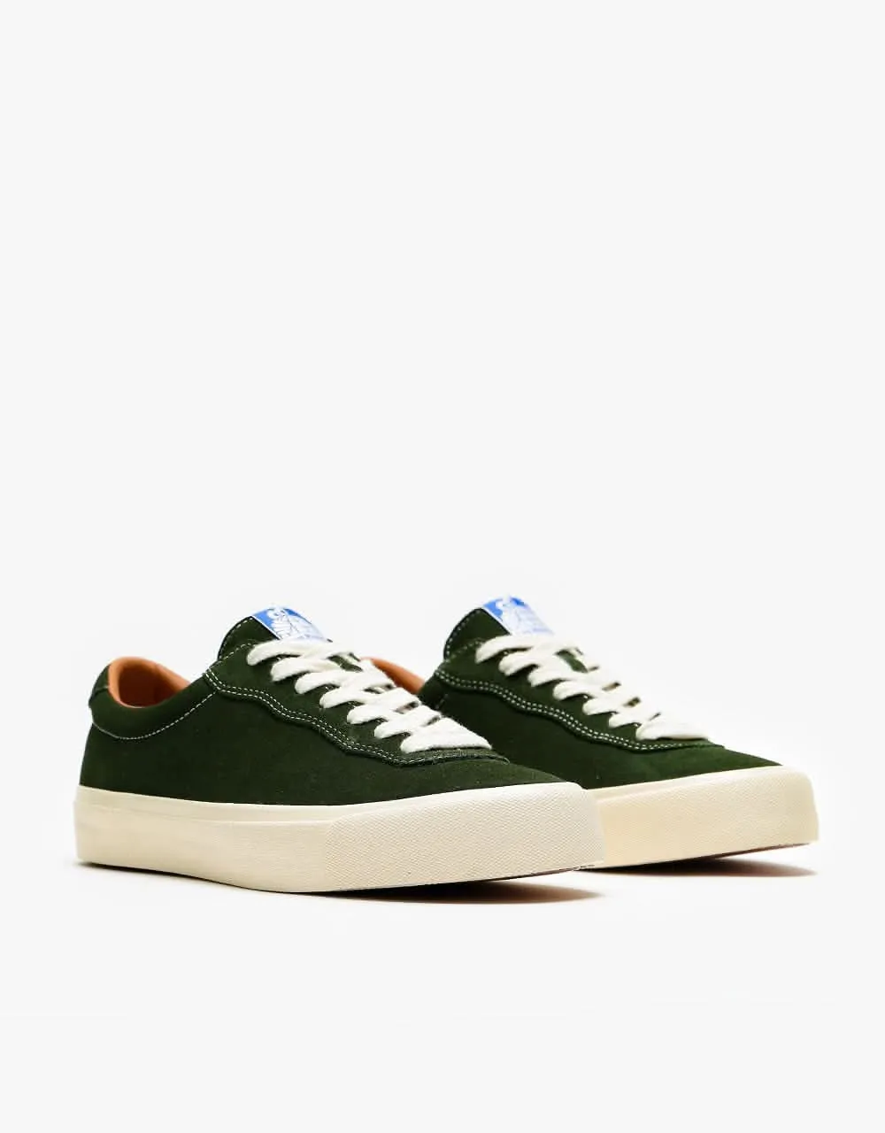 Last Resort AB VM001 Suede Lo Skate Shoes - Olive/White