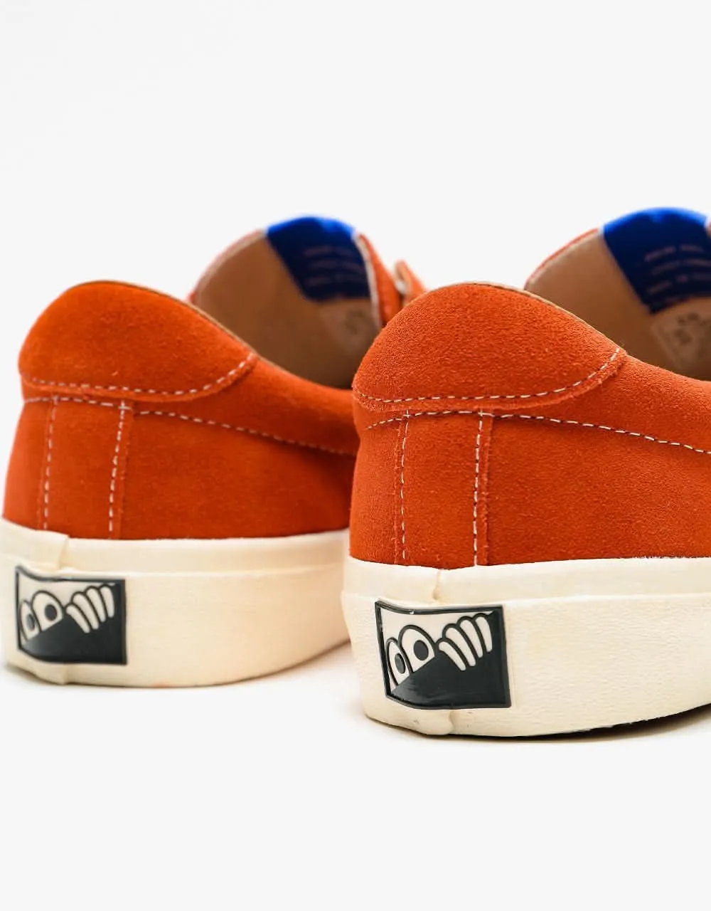 Last Resort AB VM001 Suede Lo Skate Shoes - Orange/White