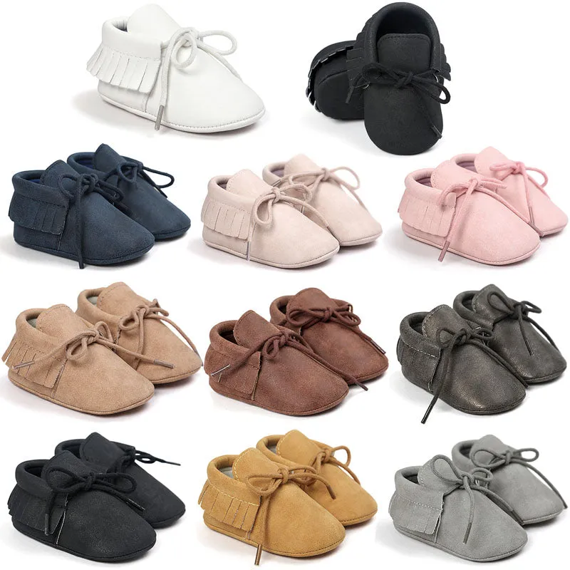 Leather Baby Moccasins