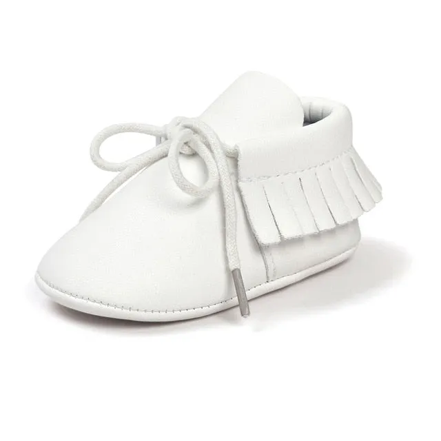 Leather Baby Moccasins