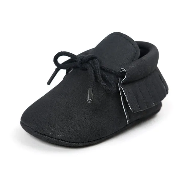 Leather Baby Moccasins