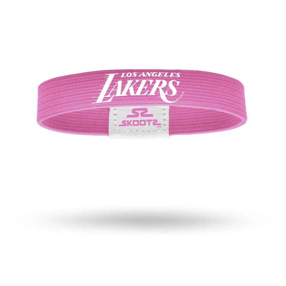 Los Angeles Lakers Pink NBA Wristbands