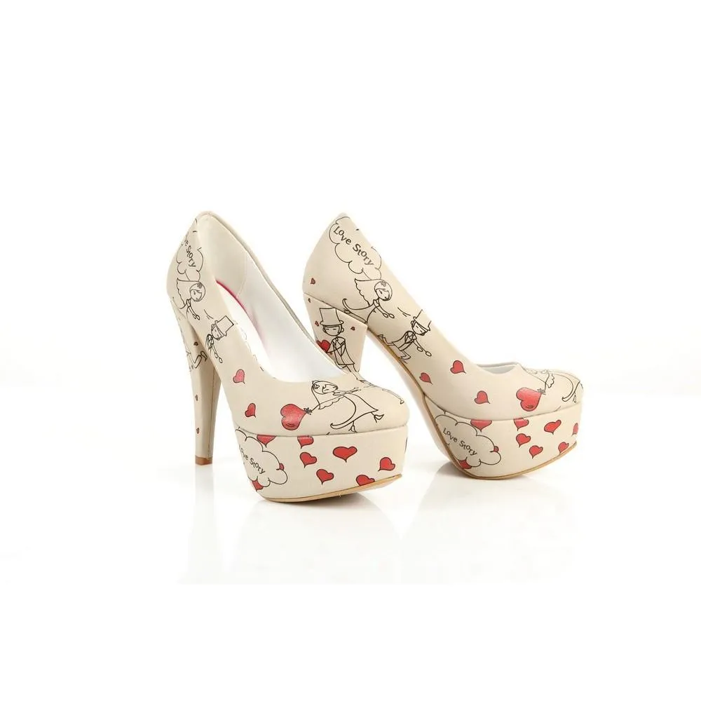 Love Story Heel Shoes PLT2004