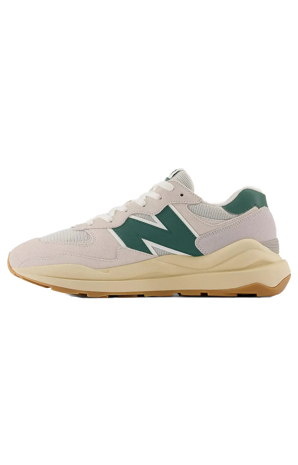 (M5740RSG) 57/40 Shoes - Moonbeam/Nightwatch Green