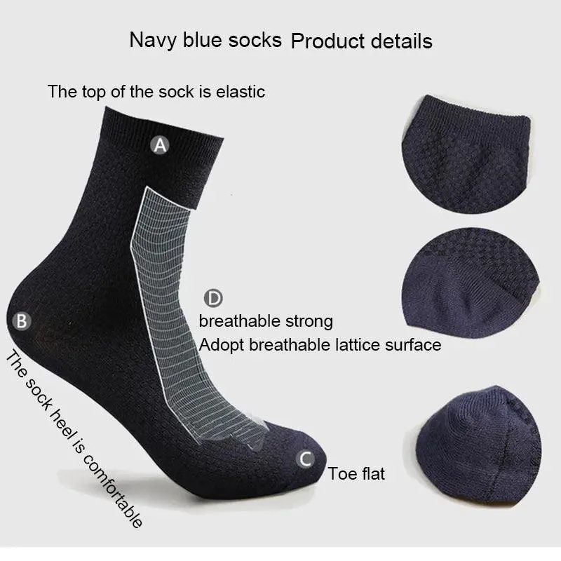 Men's Bamboo Compression Socks: Autumn Footwear Essentials