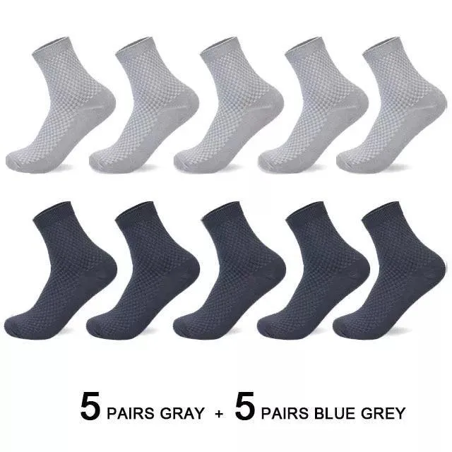 Men's Bamboo Compression Socks: Autumn Footwear Essentials