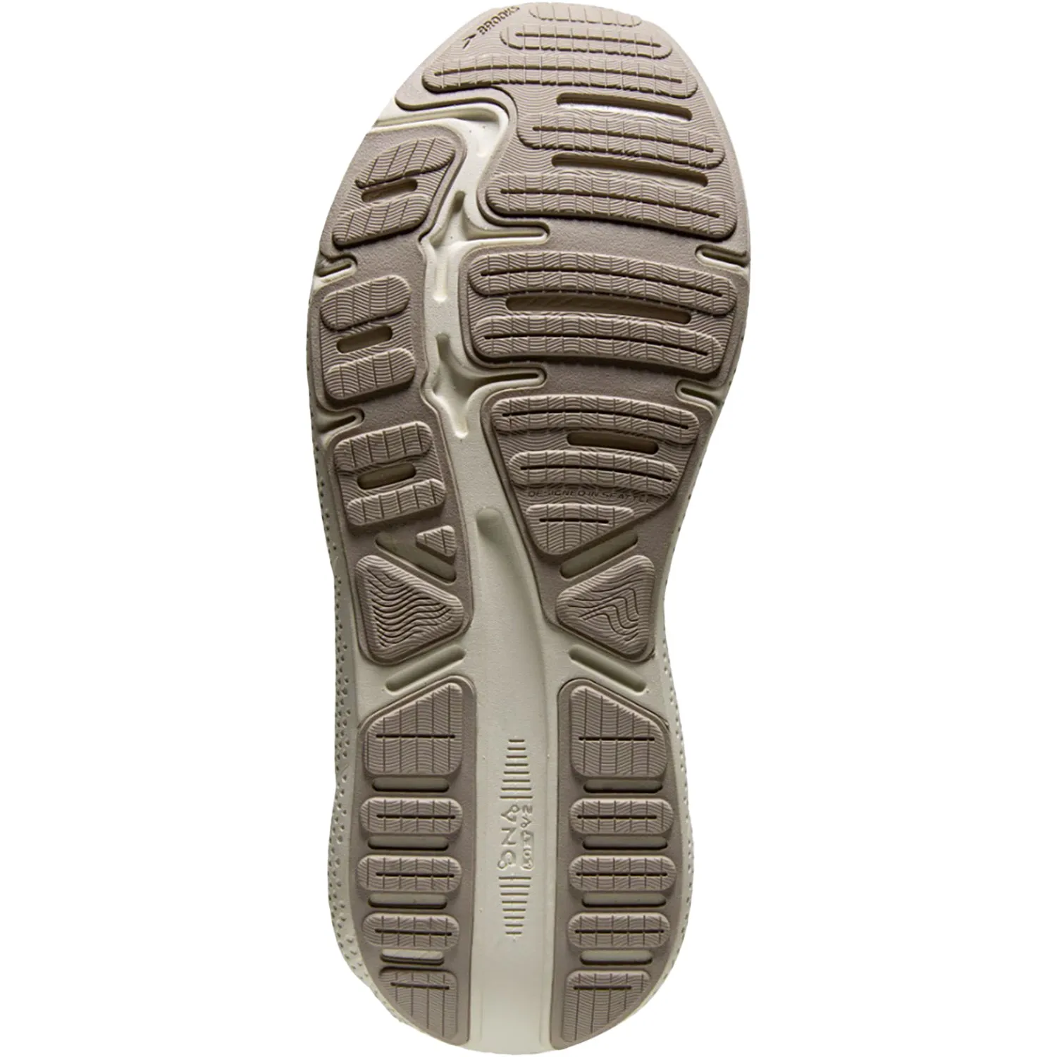 Men's Brooks Ghost Max Coconut/White Sand/Chateau Mesh