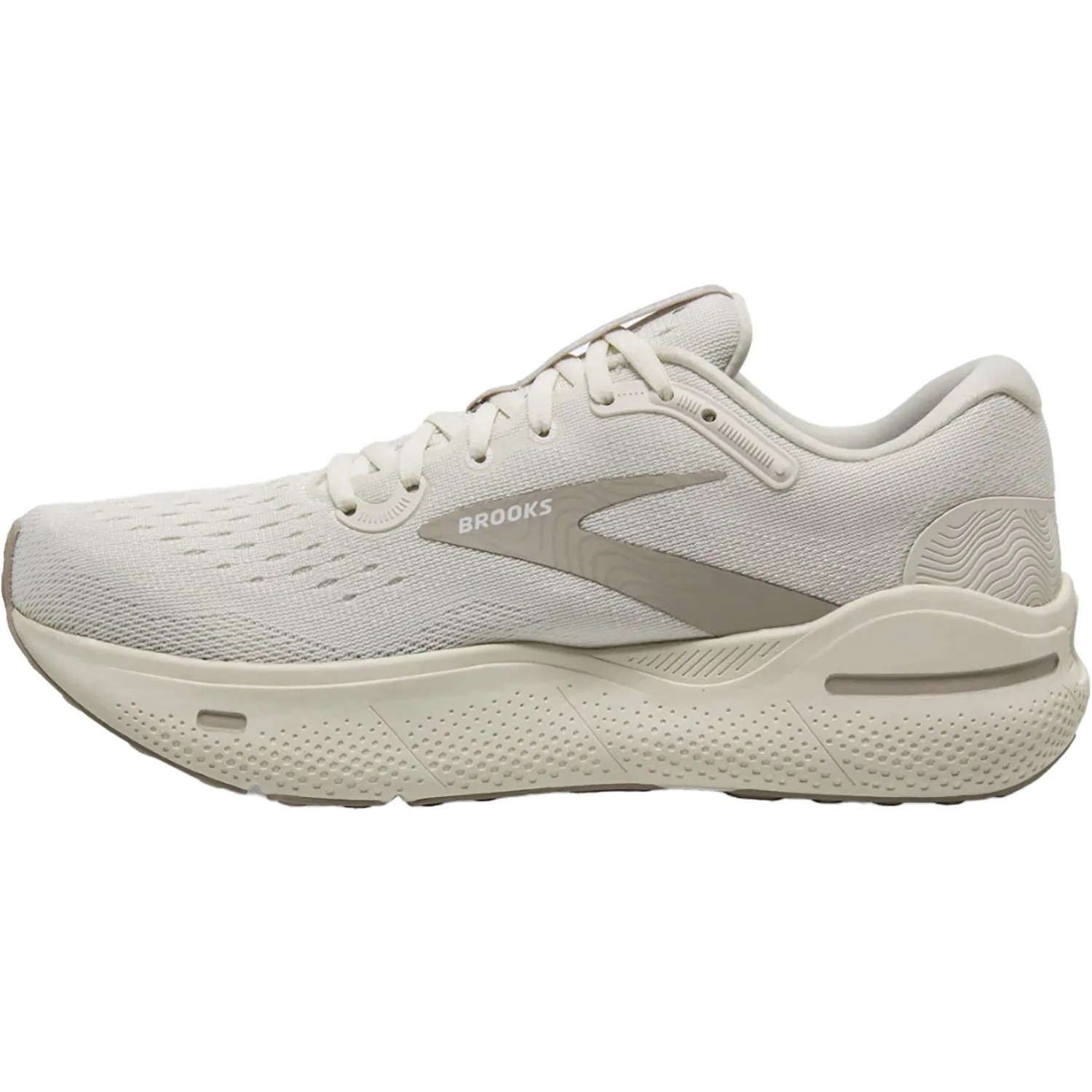 Men's Brooks Ghost Max Coconut/White Sand/Chateau Mesh