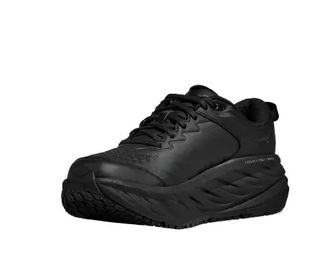 MEN'S HOKA BONDI SLIP RESISTANT | BLACK / BLACK