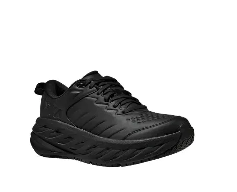 MEN'S HOKA BONDI SLIP RESISTANT | BLACK / BLACK