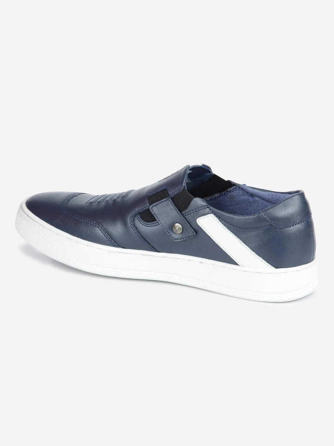 Men's Navy Slip On Sneaker (ID3050)