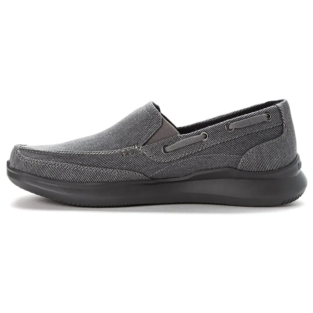 Men's Viasol Medium/Wide/X-Wide Propet Slip-on Sneakers, Gray