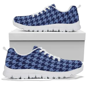 Mesh Sneakers_LT.BLUE on NAVY_M_HT Pattern