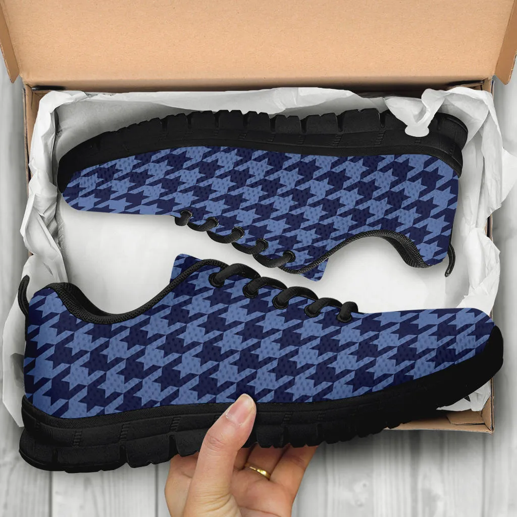 Mesh Sneakers_LT.BLUE on NAVY_M_HT Pattern