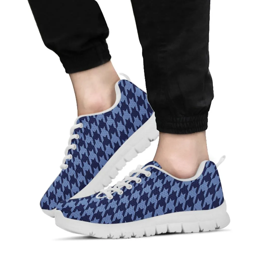 Mesh Sneakers_LT.BLUE on NAVY_M_HT Pattern