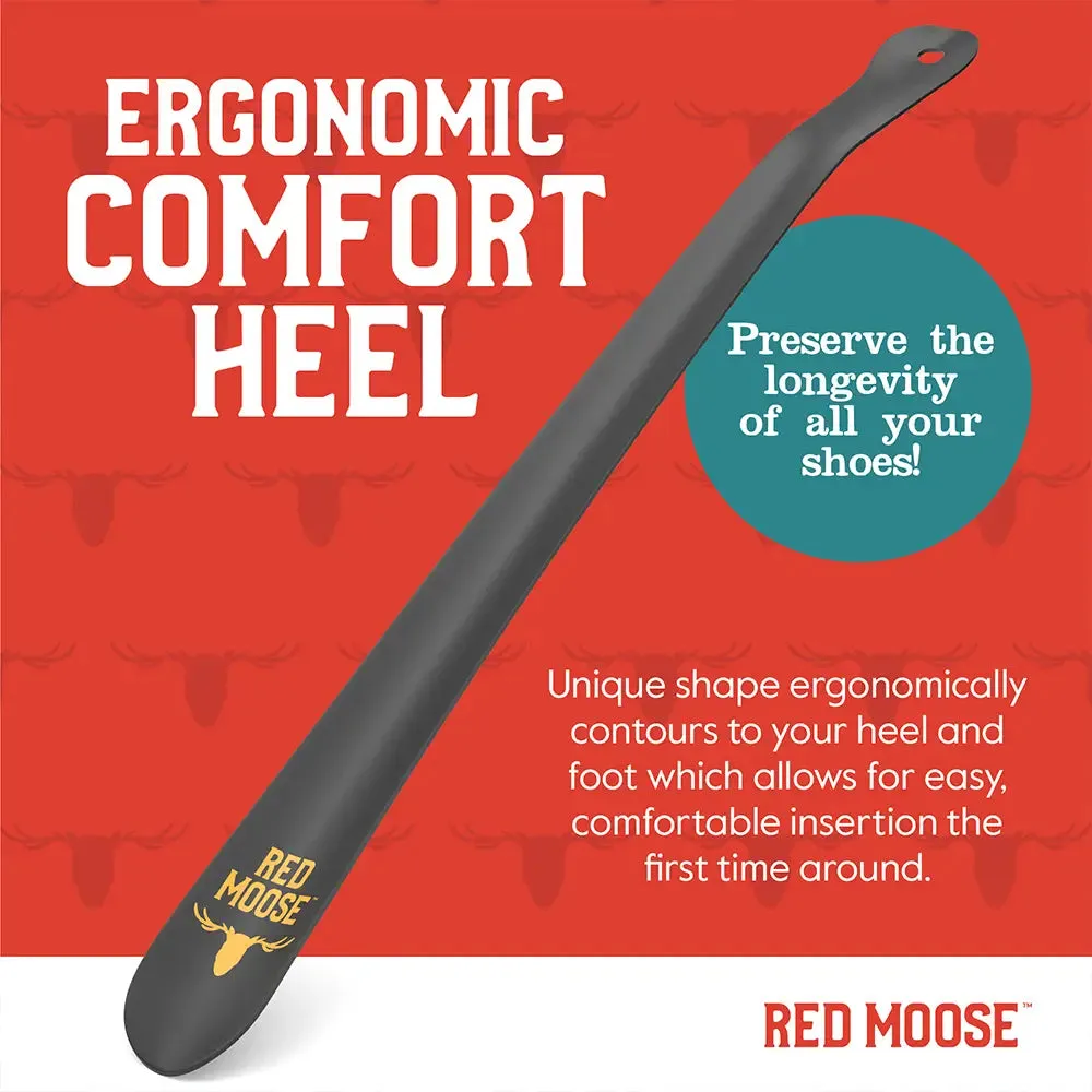 Metal Shoe Horn For Boots, Shoes, and Sneakers