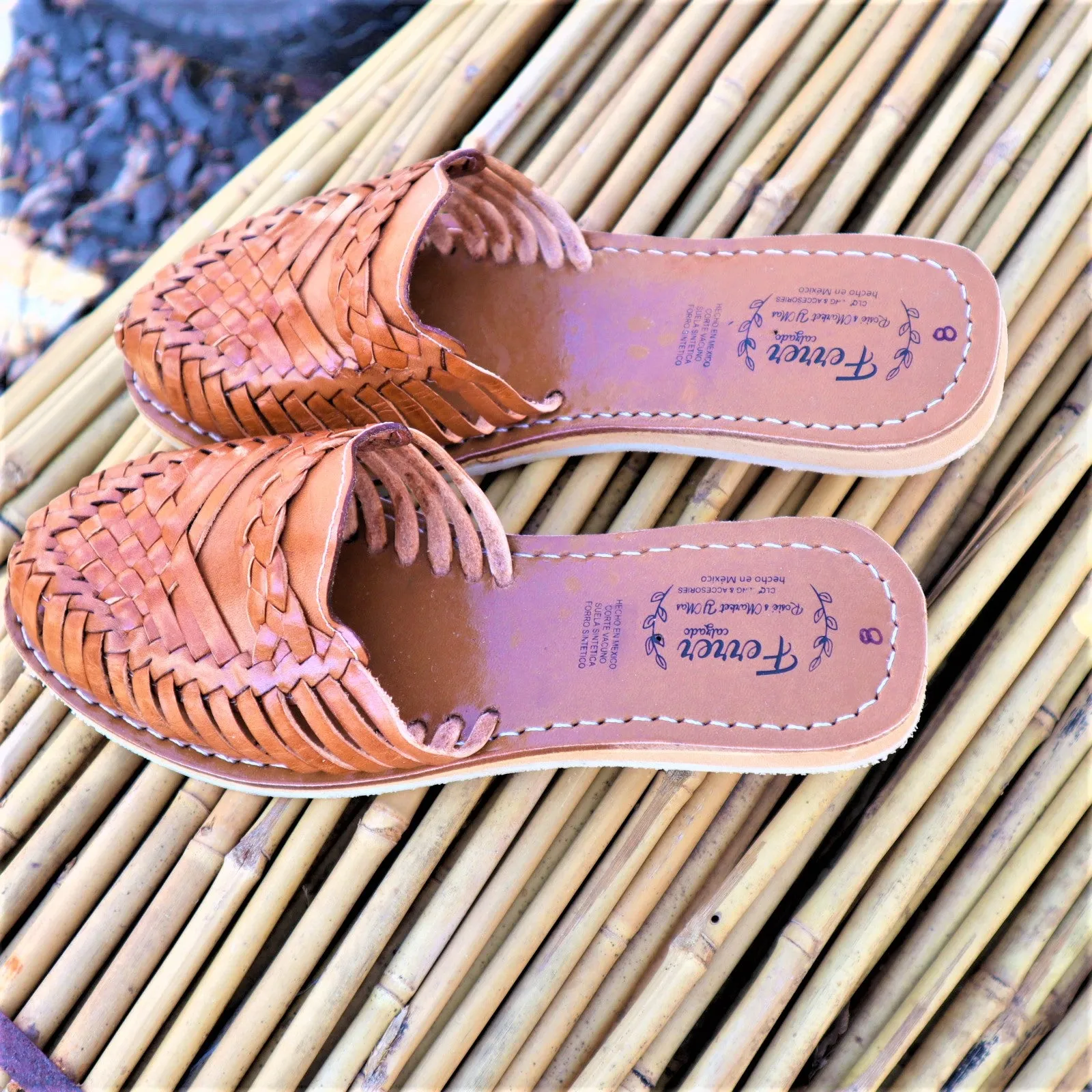 Mexican Slip On Huaraches Sandals