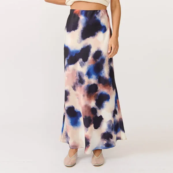 Millie Slip Skirt - Ink Dye