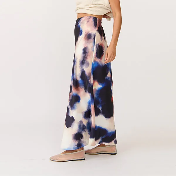 Millie Slip Skirt - Ink Dye