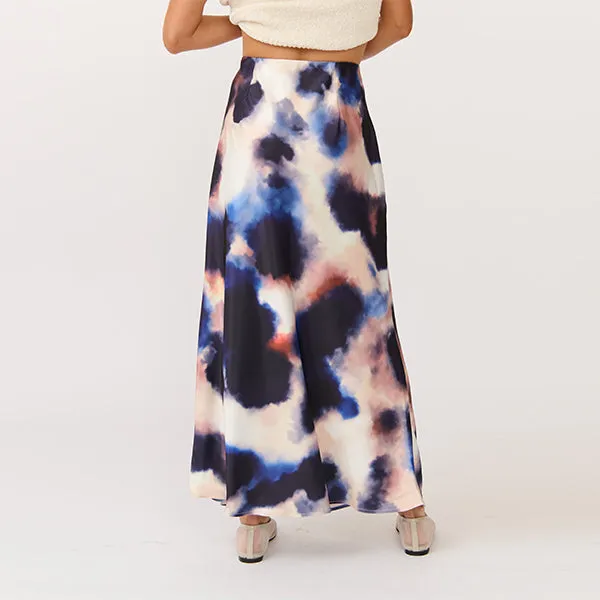 Millie Slip Skirt - Ink Dye