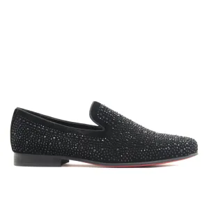 MORETTI,PLAIN TOE-SLIP ON-SHOES-M31594-BLACK