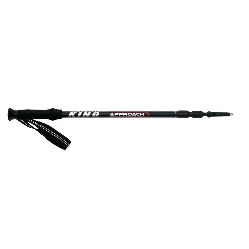 Mountain King Approach Antishock Walking Pole - Black